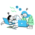 Overworked Employee 1 illustration - Free transparent PNG, SVG. No Sign up needed.