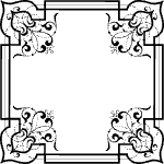 Vintage Frame Ornament 55 Element from Vintage Frames (Ornamental Squares) Set