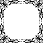 Vintage Frame Ornament 60 Element from Vintage Frames (Ornamental Squares) Set