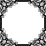 Vintage Frame Ornament 61 Element from Vintage Frames (Ornamental Squares) Set