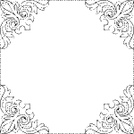 Vintage Frame Ornament 64 Element from Vintage Frames (Ornamental Squares) Set