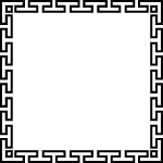 Vintage Geometric Frame 7 Element from Vintage Frame (Essential) Set