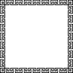 Vintage Geometric Frame 8 Element from Vintage Frame (Essential) Set