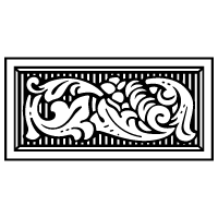 Goudy Frame Element 14 Element from Type Ornaments Set | Free Download as SVG Vector and Transparent PNG | Streamline elements