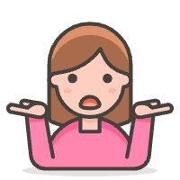 Shrug transparent shop