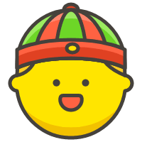 emoji with jawline