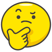 Thinking Face Emoji (U+1F914)