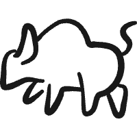 Saving Bull Market Icon from Freehand Duotone Set | Free Download as SVG Vector and Transparent PNG | Streamline icons