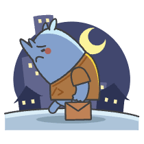 091 Element from Zoo Office Stickers Set