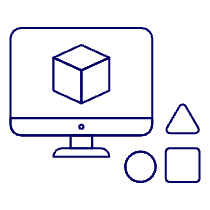 3 D Modelling Illustration from UX Line Set