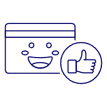 Credit Card Valid Illustration from UX Line Set