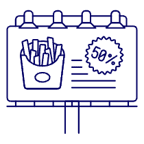 Billboard Illustration from UX Line Set
