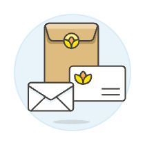 Branding Envelope 2 Illustration from UX Colors Set