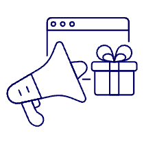 Megaphone Browser 2 Illustration from UX Line Set