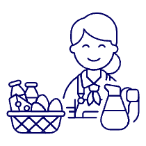 Farmer Harvest 2 Illustration from UX Line Set