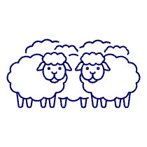 Sheep Ranch Illustration from UX Line Set