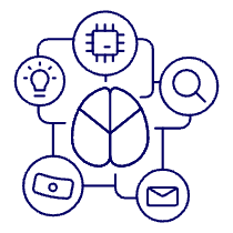 Ai Multitasking Illustration from UX Line Set