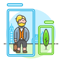 Person Detection 1 3 Illustration from UX Colors Set
