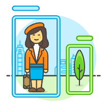 Person Detection 1 6 Illustration from UX Colors Set