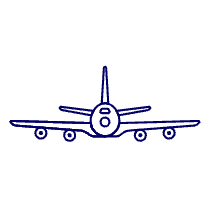 Airplane 6 Illustration from UX Line Set