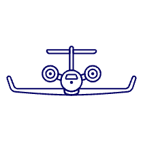 Airplane Jet Illustration from UX Line Set