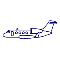 Airplane 7 Illustration from UX Line Set