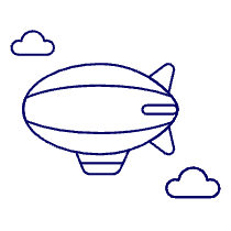 Balloon Illustration from UX Line Set