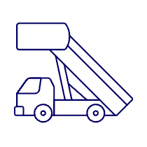 Stair Truck Illustration from UX Line Set
