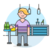 Bar Client 2 1 Illustration from UX Colors Set