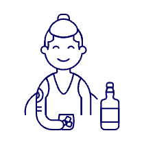 Bar Client 6 1 Illustration from UX Line Set