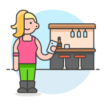 Bar Client 7 2 Illustration from UX Colors Set