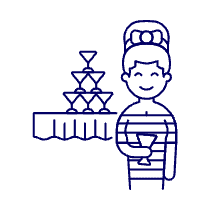 Party Attentdant 1 2 Illustration from UX Line Set