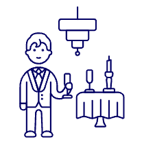 Party Attentdant 2 1 Illustration from UX Line Set