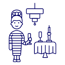 Party Attentdant 2 2 Illustration from UX Line Set
