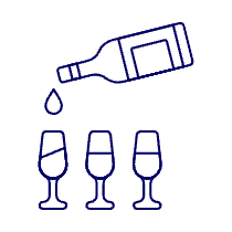 Wine Pouring Illustration from UX Line Set