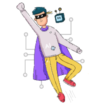 Ai Hero Illustration from LukaszAdam Set