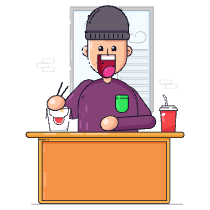 Break Illustration from LukaszAdam Set