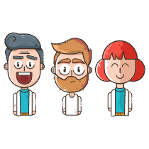 Characters Small Illustration from LukaszAdam Set