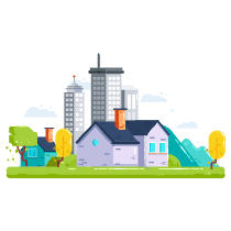 City Landscape 1 Illustration from LukaszAdam Set