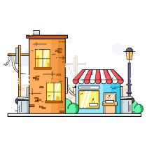 City Landscape 3 Illustration from LukaszAdam Set