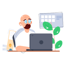 Coder 2 Illustration from LukaszAdam Set