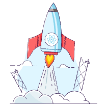 Coding Rocket Illustration from LukaszAdam Set