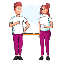 Conversation Illustration from LukaszAdam Set