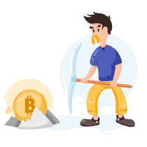 Miner Illustration from LukaszAdam Set