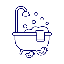 Bathtubhotel 2 Illustration from UX Line Set