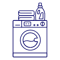 Laundry Illustration from UX Line Set
