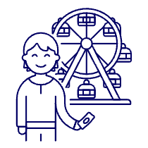 Amusement Parks 1 Illustration from UX Line Set