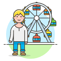 Amusement Parks 7 Illustration from UX Colors Set