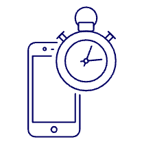 Phone Runtime Illustration from UX Line Set