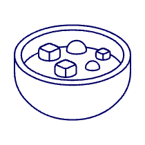 Bowl Of Stew Illustration from UX Line Set